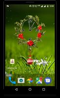 Christmas clock live wallpaper پوسٹر