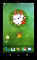 Christmas clock live wallpaper capture d'écran 2