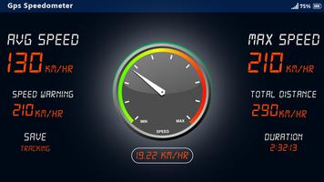 Analog Speedometer Free - Shortest Route Finder poster