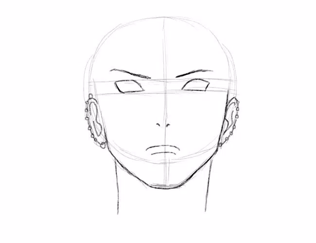 Aprenda a desenhar caras de anime do SCRATCH para ADVANCE, Manar Ali
