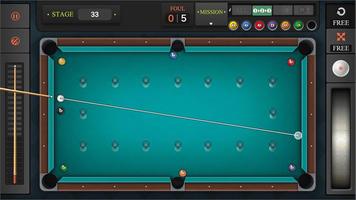 Pool 8 balls and a cue imagem de tela 2