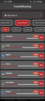 FootballRanking App -Pick Tips plakat