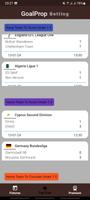 GoalPicks - Over Under Goals 截图 2