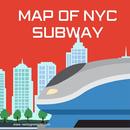 Map of NYC Subway offline MTA‏ APK