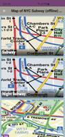 Map of NYC Subway offline MTA‏ capture d'écran 1
