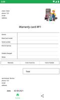 Warranty Card syot layar 3