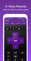 X-Roku Remote for Roku player syot layar 1