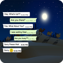 Dark Chat Screen Themes – Nigh APK
