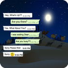 Dark Chat Screen Themes – Nigh icône