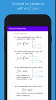 Calculus Formulas captura de pantalla 2