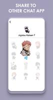 Jujutsu Kaisen Stickers ảnh chụp màn hình 2