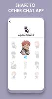 Jujutsu Kaisen Stickers capture d'écran 2