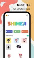 Shimeji - desktop pet Affiche