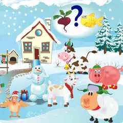 Well-fed farm. Winter. APK download