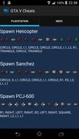 Cheats for GTA V ảnh chụp màn hình 1