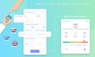 Blood Pressure & Sugar Tracker Cartaz