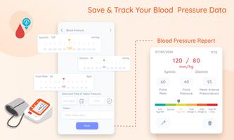Blood Pressure & Sugar Tracker imagem de tela 1