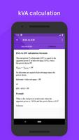 kVA Calculation capture d'écran 2