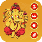 ikon Ganesha Dancing Aarti Blessing