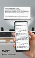Screen Mirroring : Screen Sharing الملصق