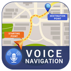 Voice GPS Navigation ícone