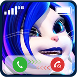 Angela's fake video call