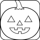 Kolorowanka Halloween - za darmo aplikacja