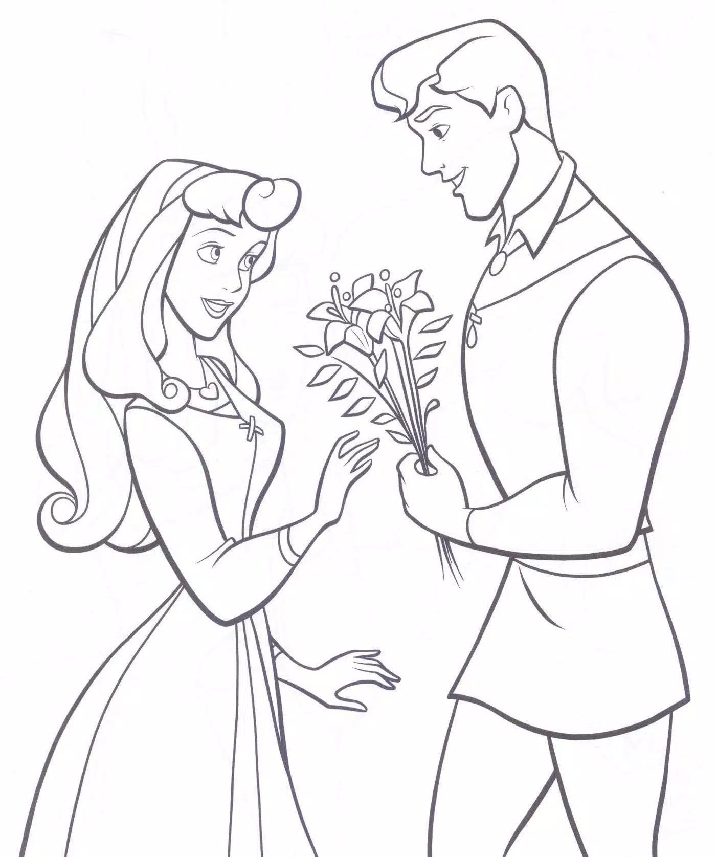 Prince & Princess Coloring Book - Princesas bonitas do amor? Gosta de  desenhar e pintar princesa livre colorir jogo de  páginas!::Appstore for Android