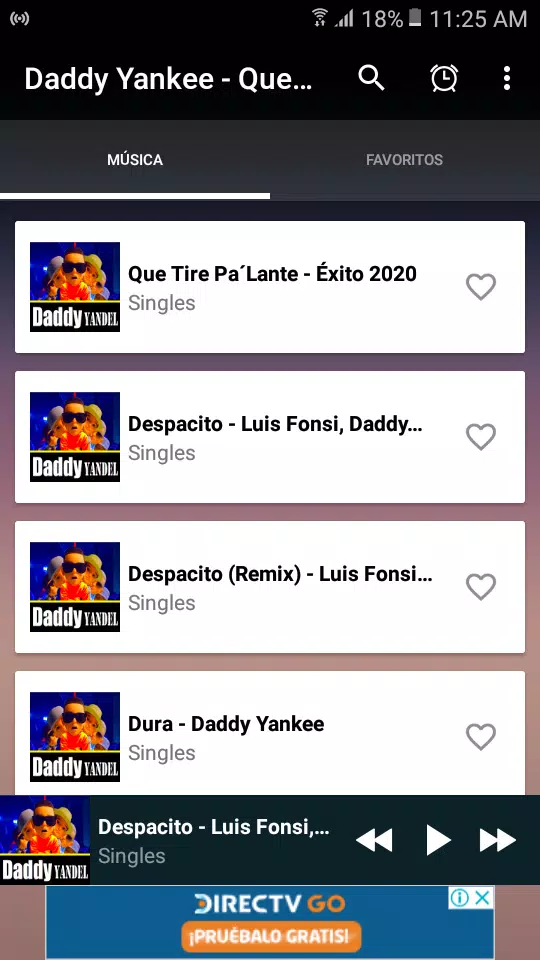 Descarga de APK de Daddy Yankee - Que Tire Pa' Lante - OFFLINE MUSIC para  Android