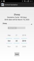 Animal Gestation 1.0.2 تصوير الشاشة 1