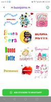 stickers Buongiorno Buonanotte تصوير الشاشة 2