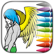 Disegni da colorare di ANGELI E DIO