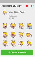 WASticker Apps Angel Stickers Pack capture d'écran 1
