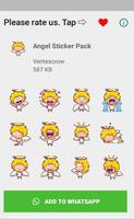 WASticker Apps Angel Stickers Pack স্ক্রিনশট 1