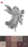 Angels Color by Number - Pixel Art Game capture d'écran 2