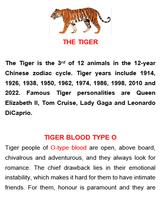 Chinese Zodiac Personality Affiche