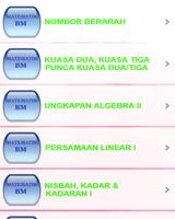 Matematik Tingkatan 2 ポスター