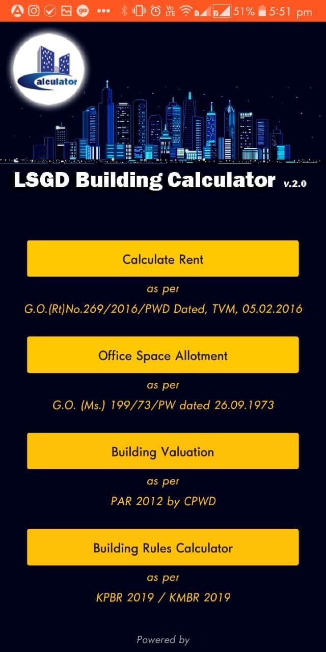 Building calculator