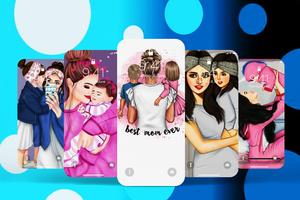 Mom Dad Wallpaper اسکرین شاٹ 2