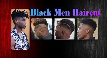 Black Men Haircut Affiche