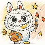 Labu Doll Coloring Game