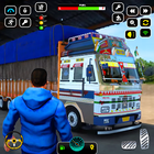Indian Truck Drive Offroad 3D-icoon