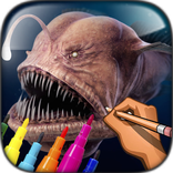 Anglerfish Coloring Book