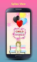 Baby Names and Meanings Poster