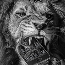 APK Tema del leone nero arrabbiato