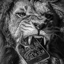 Thème de lion noir en colère APK