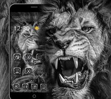 Angry Black Lion Theme 海報