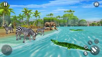 Angry Crocodile Animal Attack screenshot 1