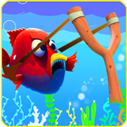 angry fish heroes icon