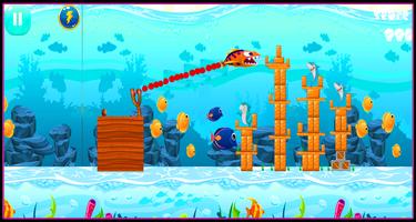 برنامه‌نما angry fish heroes عکس از صفحه